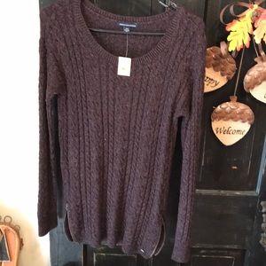 American Eagle sweater brown size M